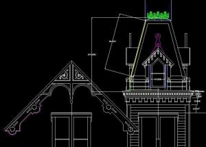 tower in autocad